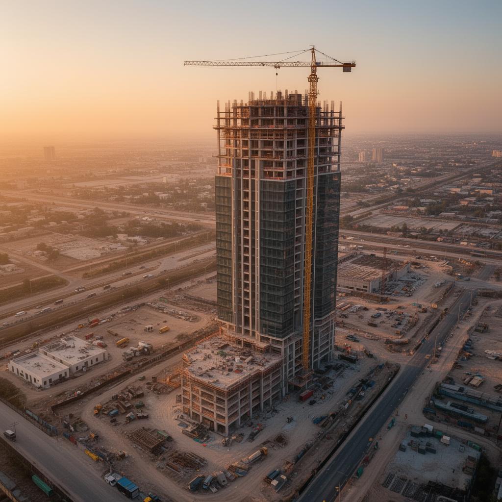 Gala & Co construction and contracting — luxury building under development